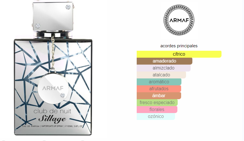 ARMAF CLUB DE NUIT SILLAGE 105 ML - Imagen 2
