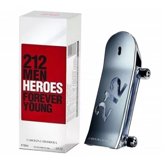 CAROLINA HERRERA 212 HEROES FOREVER YOUNG 90 ML