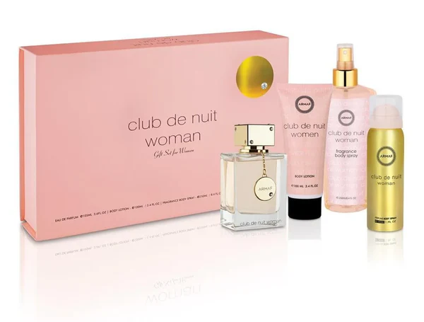 ARMAF CLUB DE NUIT WOMAN GIFT SET 4 PIEZAS EDP 105 ML