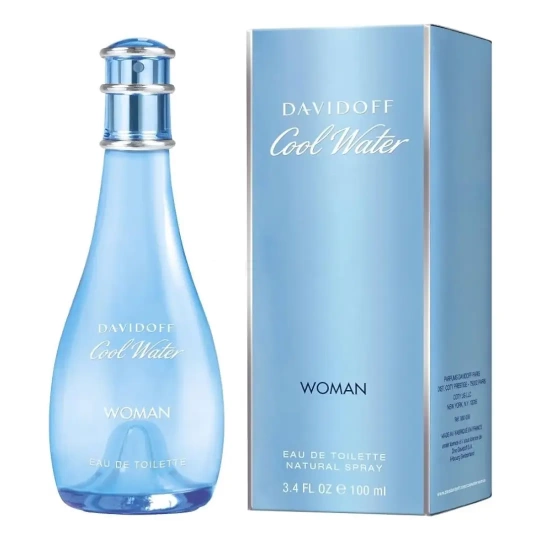DAVIDOFF COOLWATER WOMAN EDT 100 ML