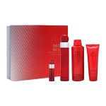 PERRY ELLIS 360 RED GIFT SET 4 PIEZAS EDT 100 ML