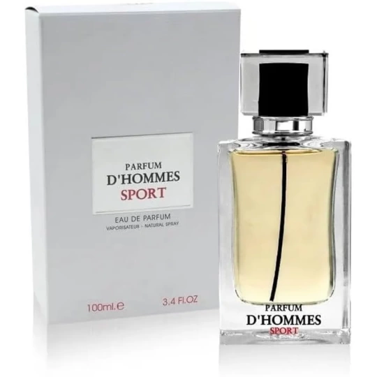 FRAGANCE WORLD D'HOMMES SPORT EDP 100 ML