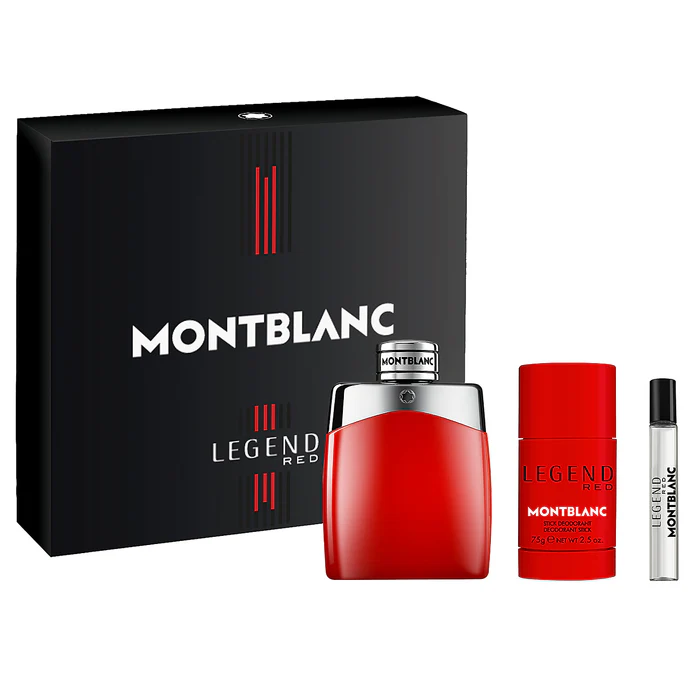 MONTBLANC LEGEND RED GIFT SET 3 PIEZAS EDP 100 ML – Oh La La Fragancia