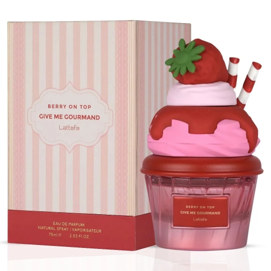 LATTAFA GIVE ME GOURMAND BERRY ON TOP EDP 75 ML