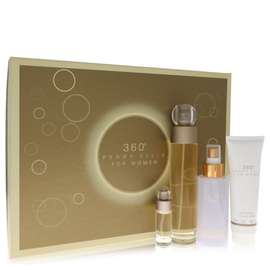 PERRY ELLIS 360 GIFT SET 4 PIEZAS WOMAN
