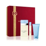 DOLCE & GABBANA GIFT SET 3 PCS LIGHT BLUE EDT 100 ML