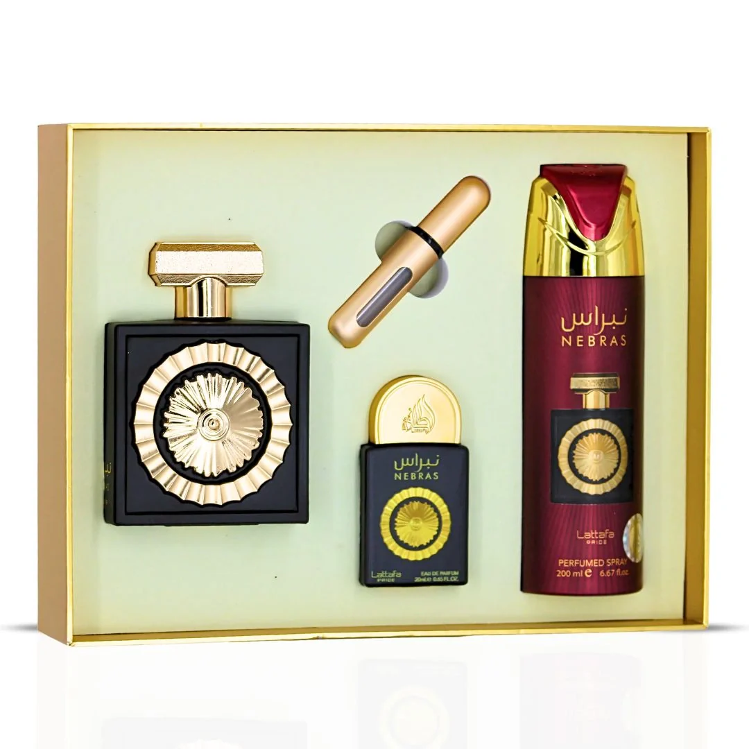 LATTAFA NEBRAS GIFT SET 3 PCS EDP 100 ML