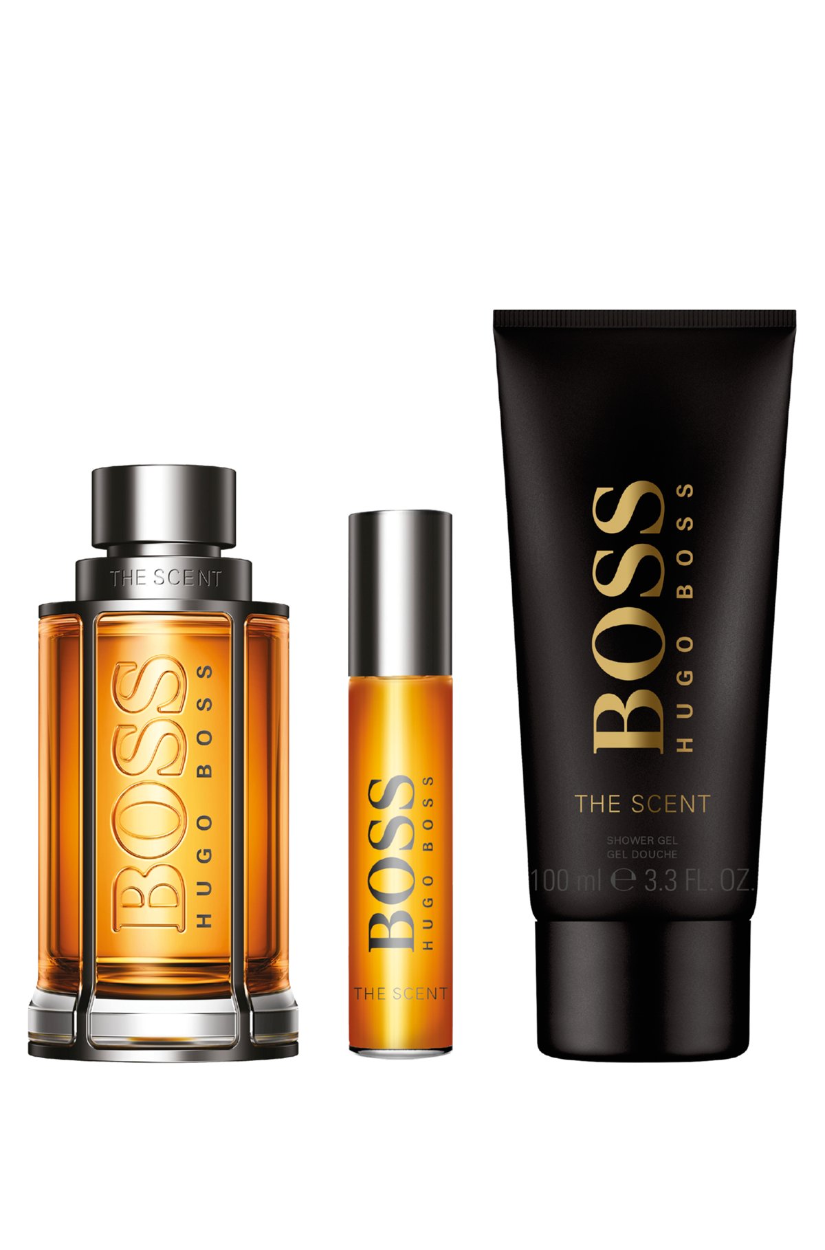BOSS HUGO BOSS THE SCENT GIFT SET 3 PIEZAS EDT 100 ML – Oh La La Fragancia