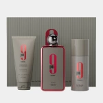 AFNAN 9 PM REBEL GIFT SET 3 PCS EDP 100 ML