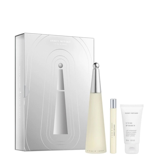 ISSEY MIYAKE L'EAU D'ISSEY GIFT SET 3 PCS EDT 100 ML