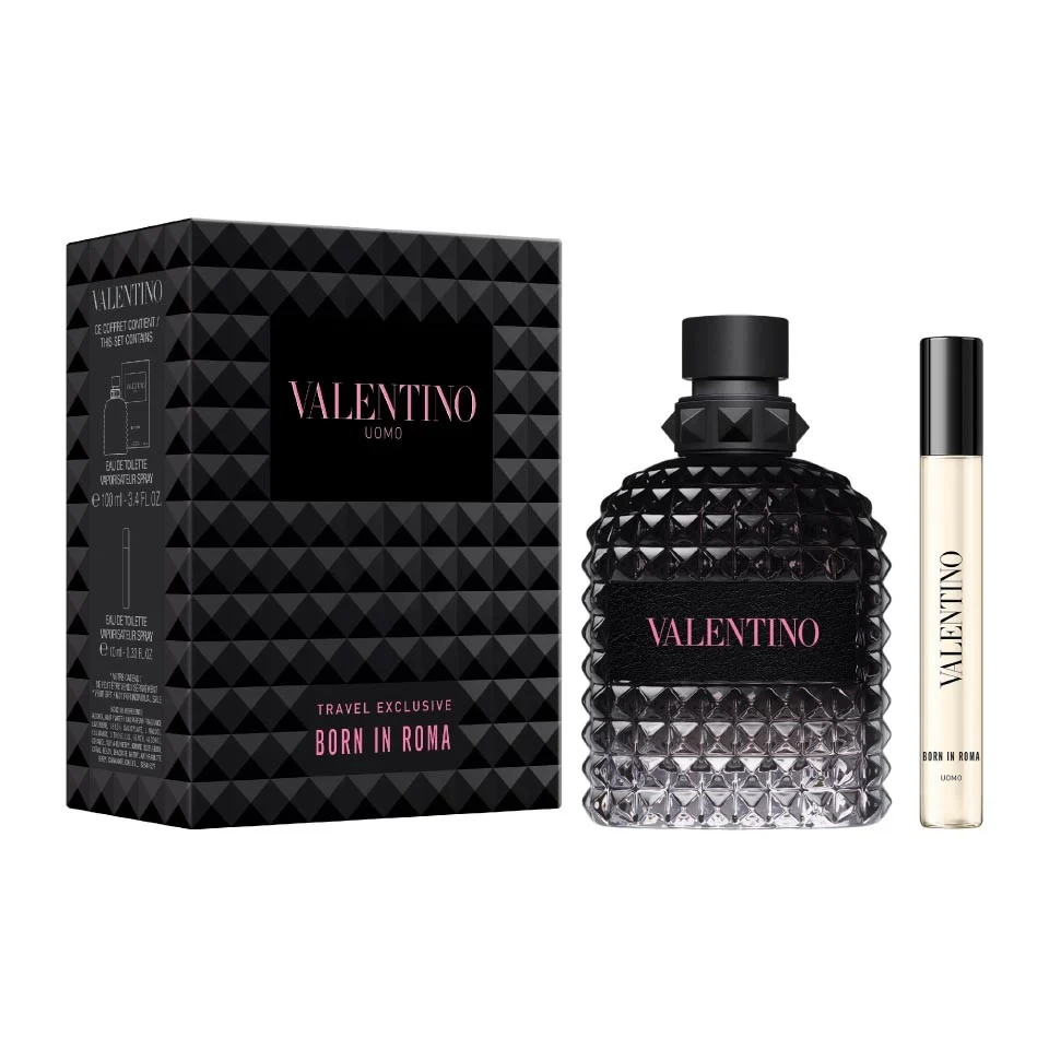 VALENTINO UOMO BORN IN ROMA TRAVEL EXCLUSIVE EDT 100 ML + 10 ML