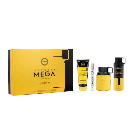ARMAF ODYSSEY MEGA GIFT SET 4 PCS EDP 100 ML